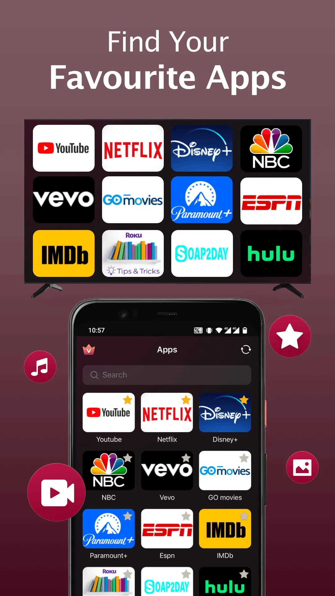 Remote for Smart Web TV