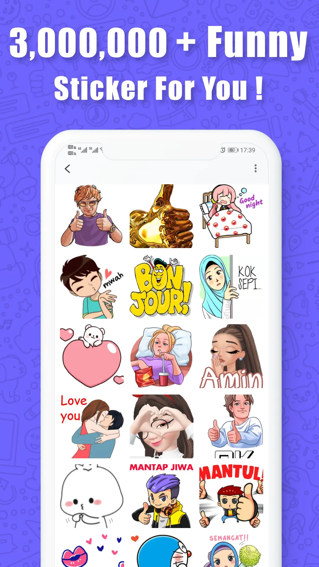 Anim live sticker
