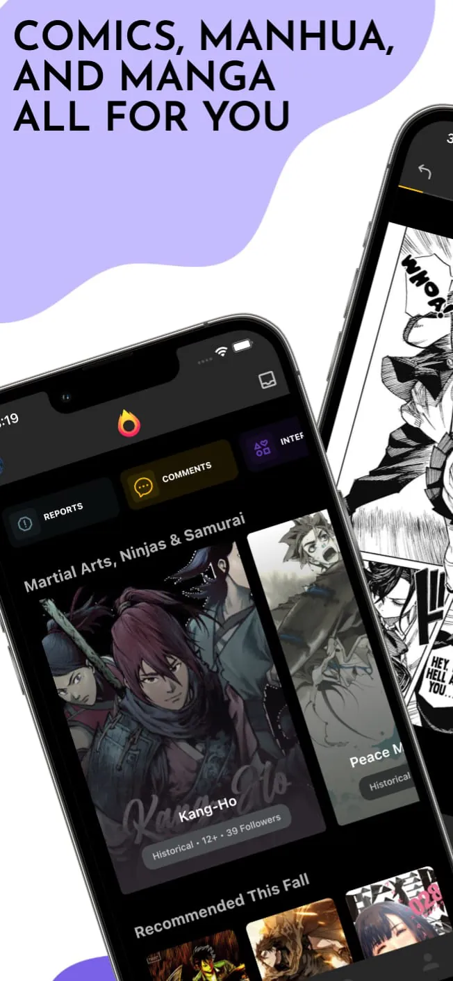 COMET — Manga