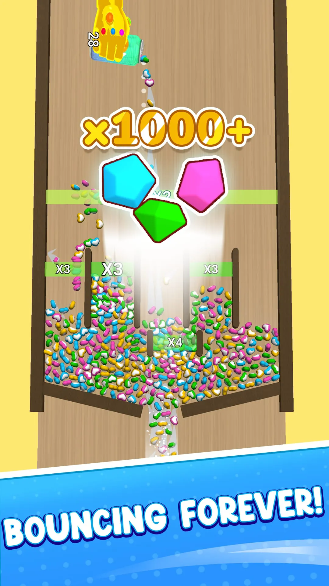 Bounce and collect