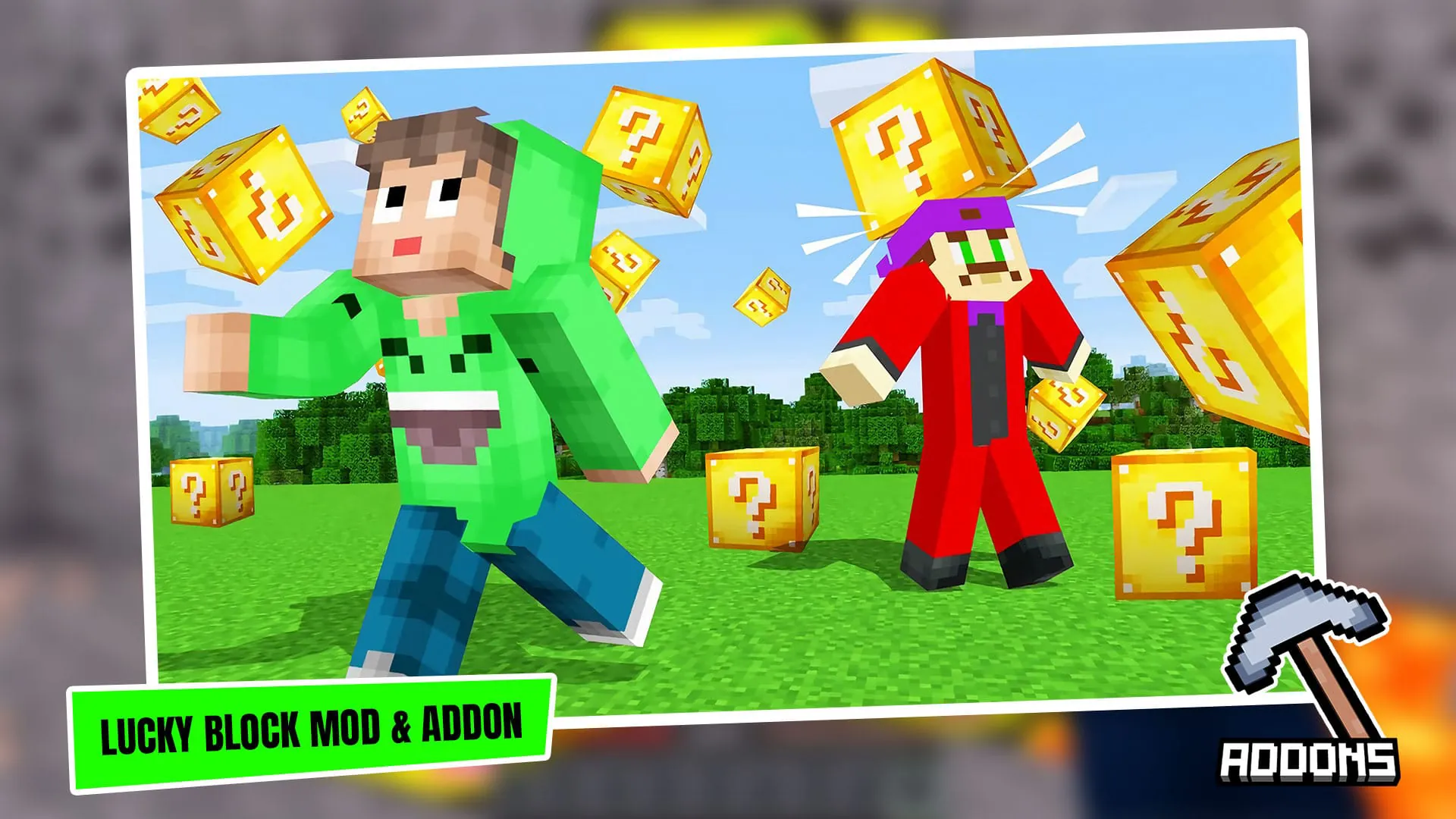 Lucky Blocks Mod & Addon